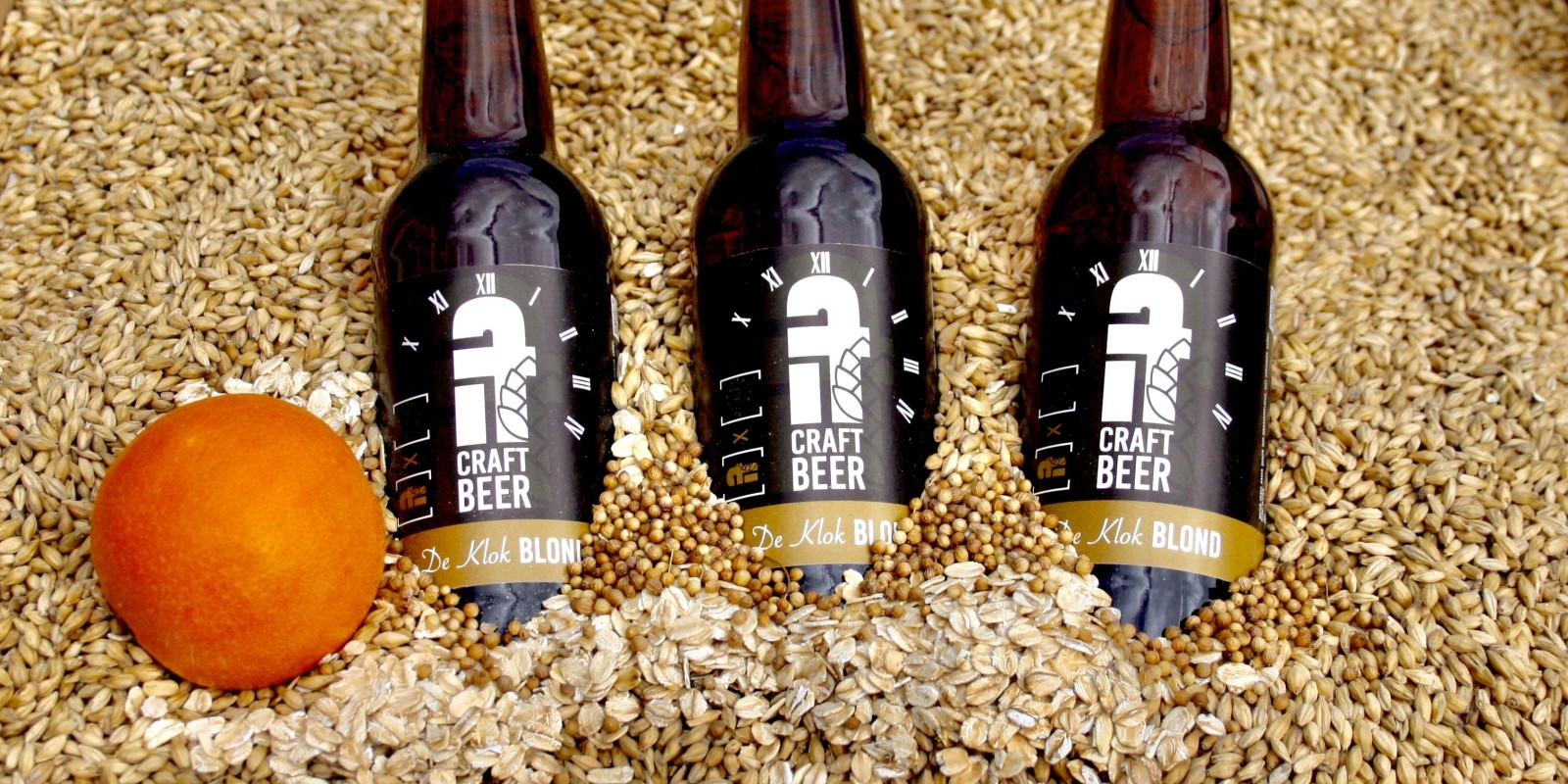 De klok blond, exclusively brewed for restaurant De klok